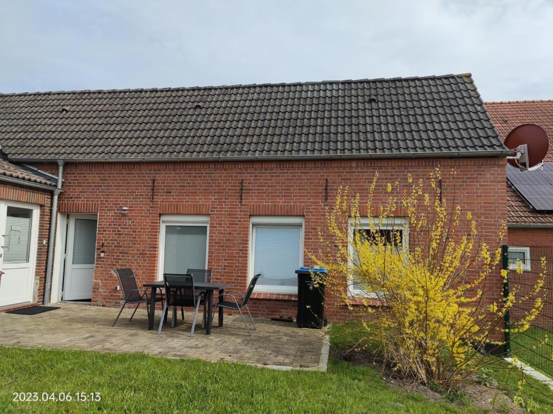 Ferienwohnung Wildgans 2 Dollart Ostfriesland Ditzumerverlaat Esterno foto